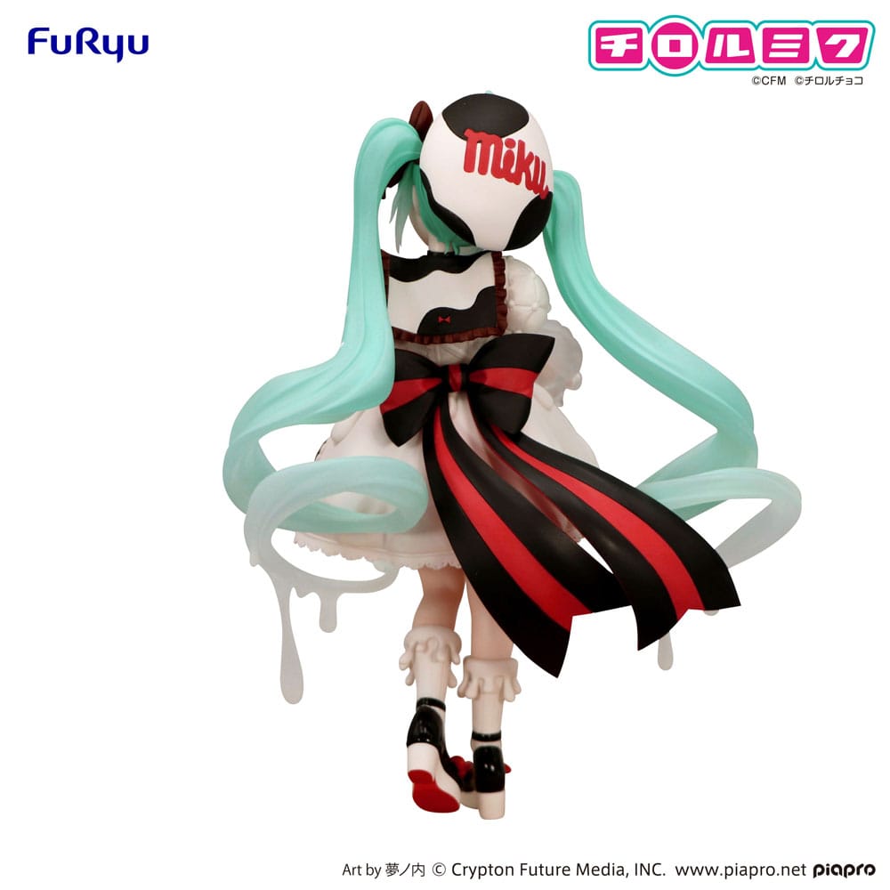 Hatsune Miku PVC Statue / Milk Version / Hatsune Miku x Tirol Choco / aus Furyus Trio-Try-iT Reihe / 18 cm