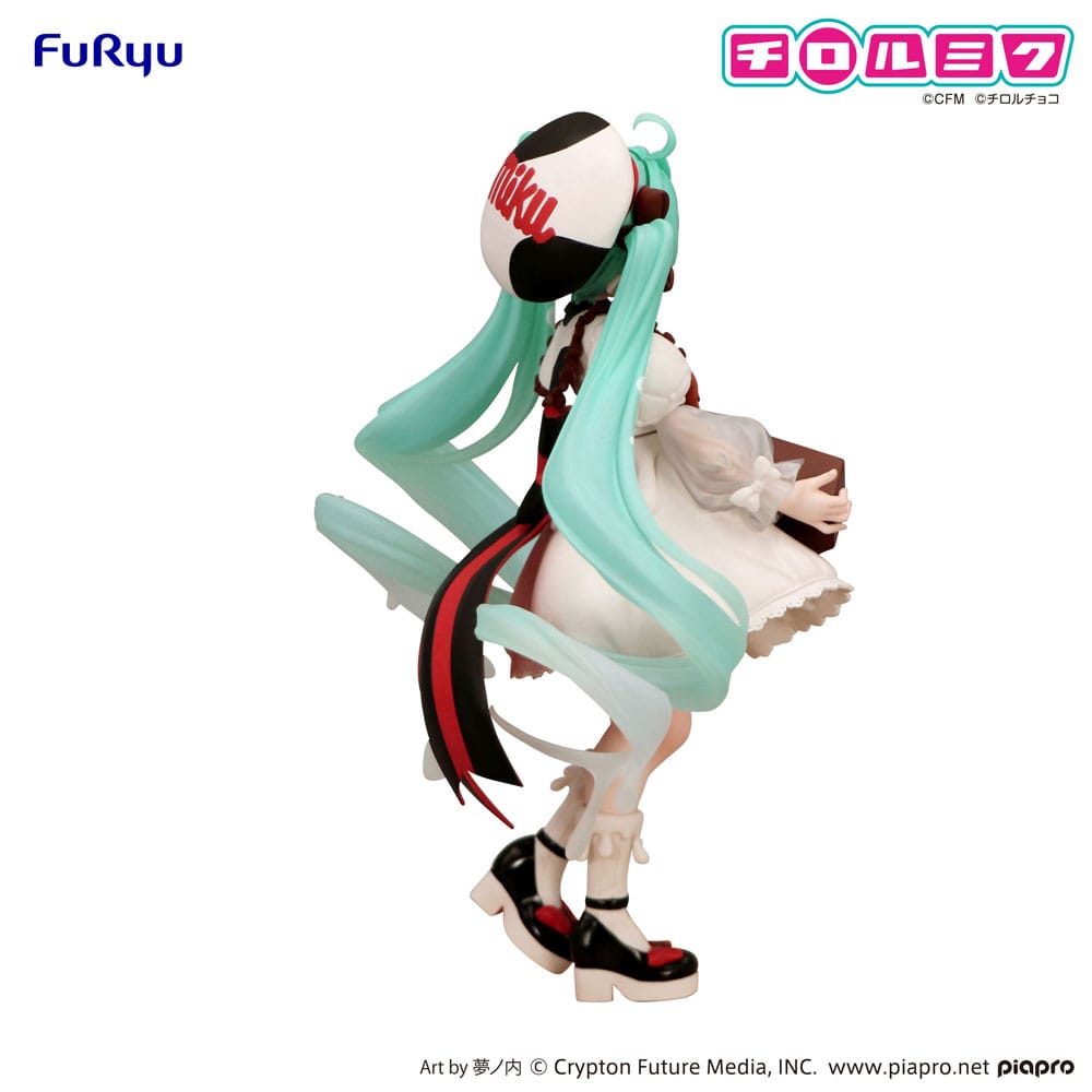 Hatsune Miku PVC Statue / Milk Version / Hatsune Miku x Tirol Choco / aus Furyus Trio-Try-iT Reihe / 18 cm
