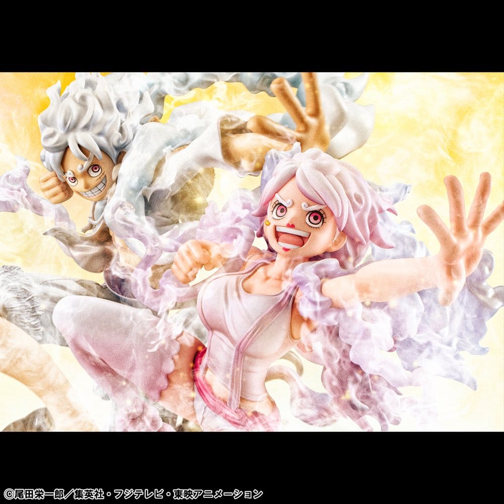 Jewelry Bonney PVC Statue / The Freest Future Ver. / One Piece / Megahouse Portrait of Pirates / 24 cm