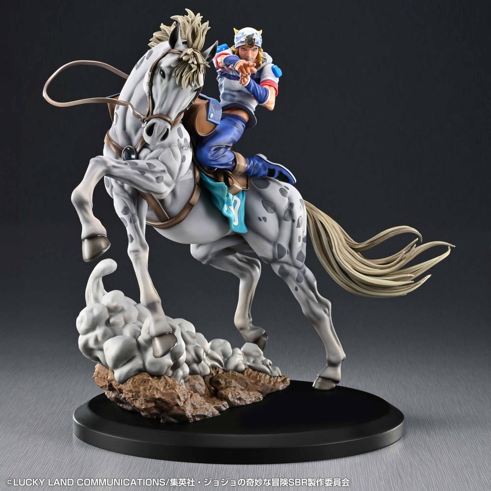 Johnny Joestar & Slow Dancer Chozo Art Collection Statue / JoJo's Bizarre Adventure: Steel Ball Run / Medicos Entertainment / 30 cm