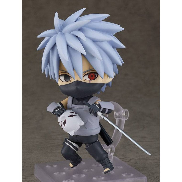 Kakashi Hatake Nendoriod Actionfigur / Anbu Black Ops Edition / 10cm