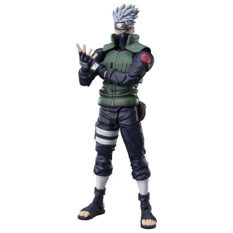 Kakashi Hatake S.H.Figuarts Actionfigur / The Famed Sharingan Hero / Naruto / Tamashii Nations / 16 cm