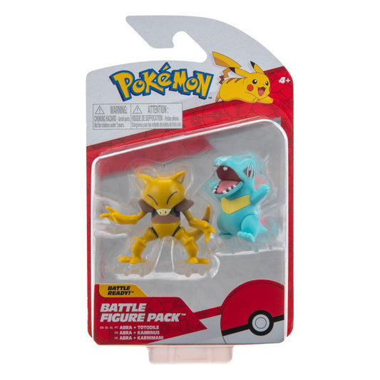 Karnimani & Abra Pokémon Battlefiguren 5 cm