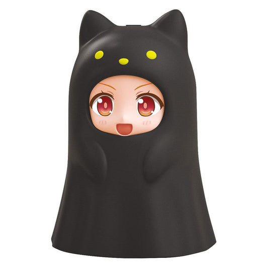 Kigurumi Face Parts Case Ghost Cat Black Nendoroid More Zubehör-Set / Good Smile Company / 10 cm