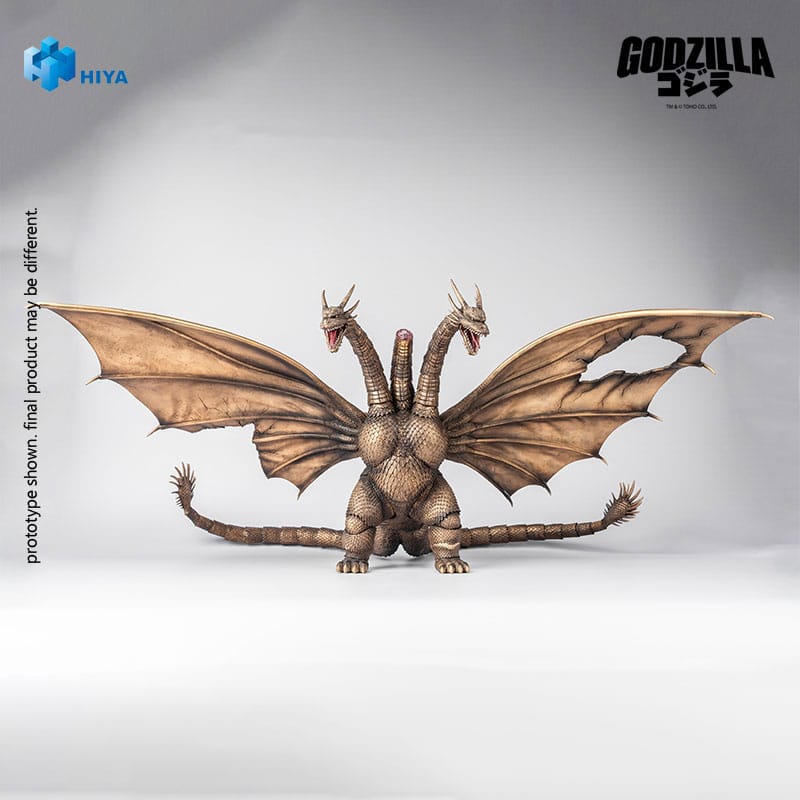 King Ghidorah - Battle Damaged Version - Exquisite Basic Actionfigur / Godzilla vs. King Ghidorah 1991 / 33 cm