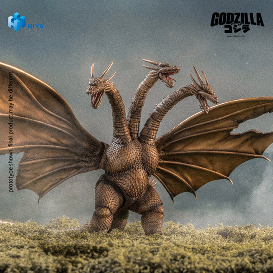 King Ghidorah - Battle Damaged Version - Exquisite Basic Actionfigur / Godzilla vs. King Ghidorah 1991 / 33 cm