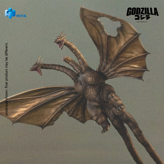 King Ghidorah - Battle Damaged Version - Exquisite Basic Actionfigur / Godzilla vs. King Ghidorah 1991 / 33 cm