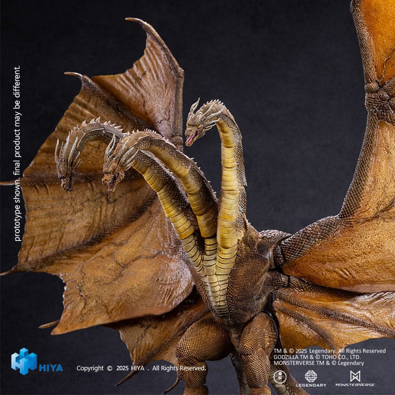 King Ghidorah Exquisite Basic Actionfigur / Godzilla: King of the Monsters / 25 cm