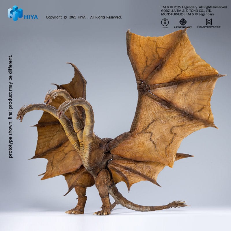 King Ghidorah Exquisite Basic Actionfigur / Godzilla: King of the Monsters / 25 cm