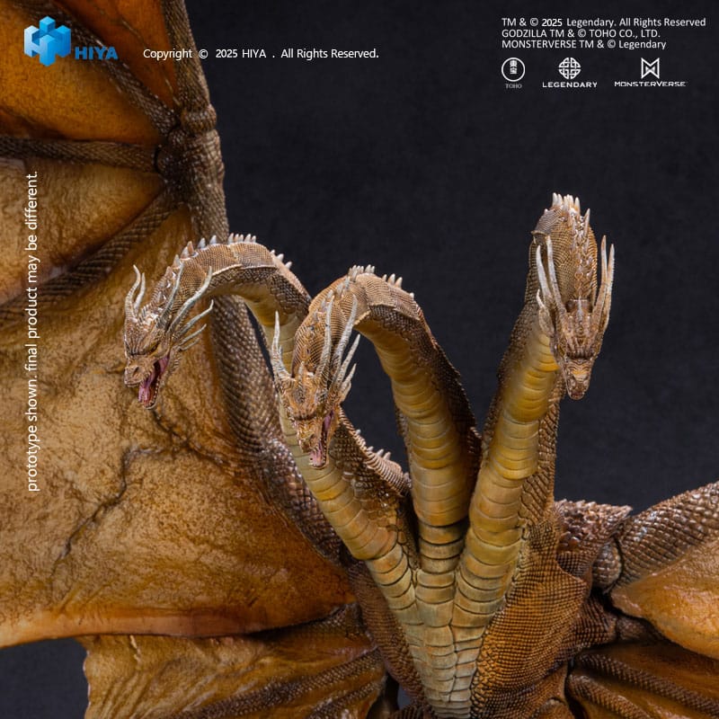 King Ghidorah Exquisite Basic Actionfigur / Godzilla: King of the Monsters / 25 cm