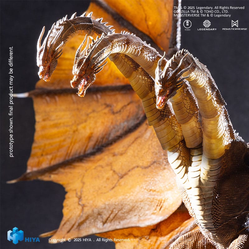 King Ghidorah Exquisite Basic Actionfigur / Godzilla: King of the Monsters / 25 cm