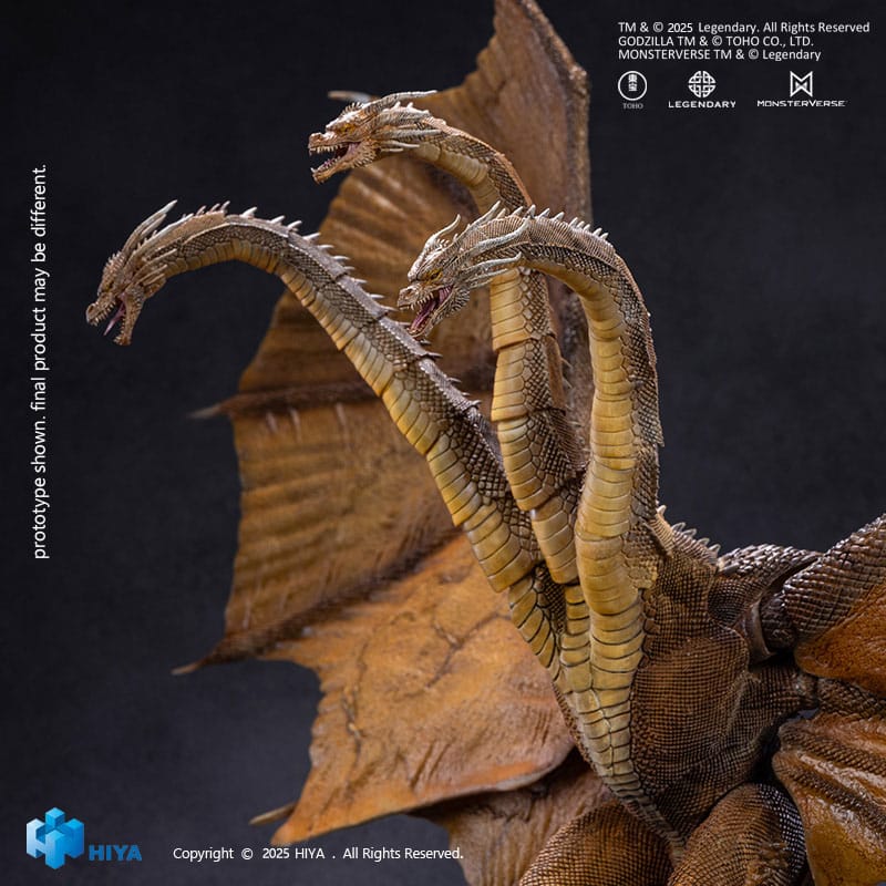 King Ghidorah Exquisite Basic Actionfigur / Godzilla: King of the Monsters / 25 cm