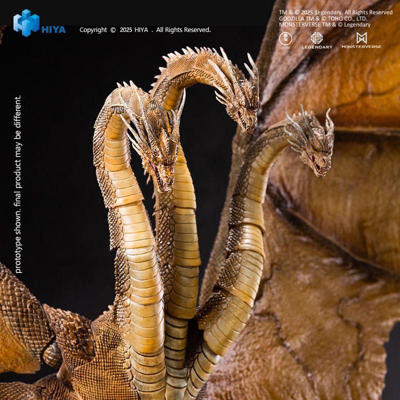 King Ghidorah Exquisite Basic Actionfigur / Godzilla: King of the Monsters / 25 cm