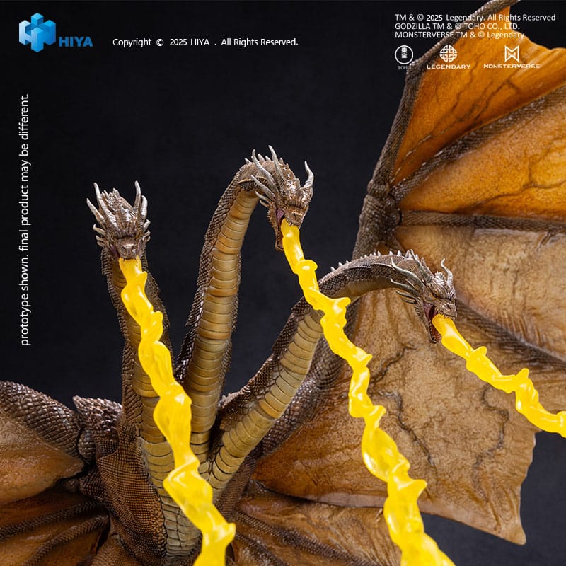 King Ghidorah Exquisite Basic Actionfigur / Godzilla: King of the Monsters / 25 cm