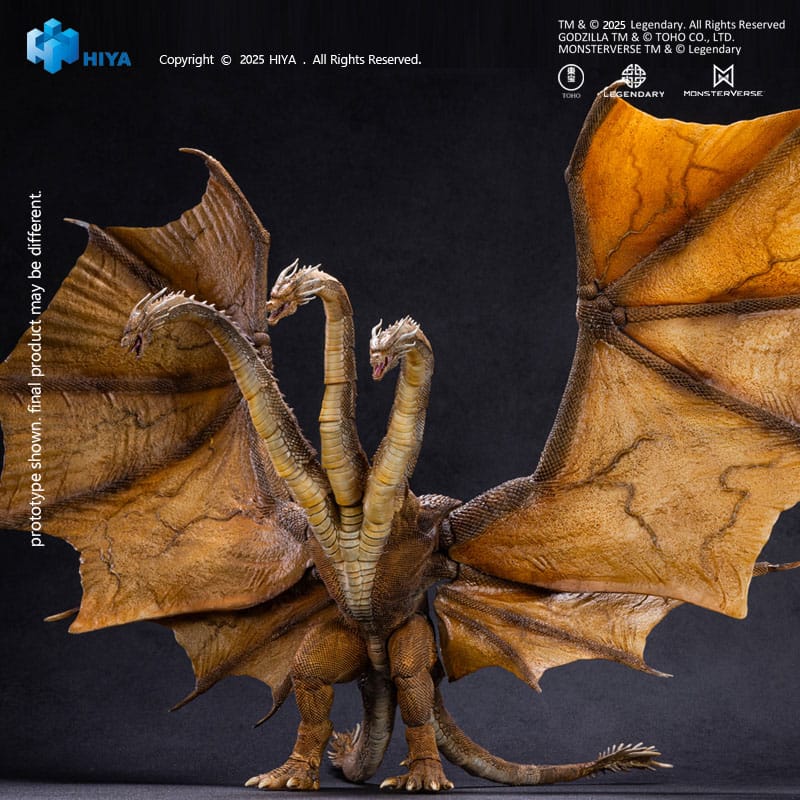 King Ghidorah Exquisite Basic Actionfigur / Godzilla: King of the Monsters / 25 cm