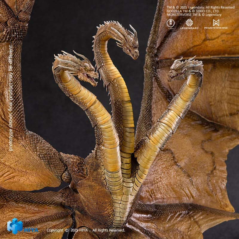 King Ghidorah Exquisite Basic Actionfigur / Godzilla: King of the Monsters / 25 cm