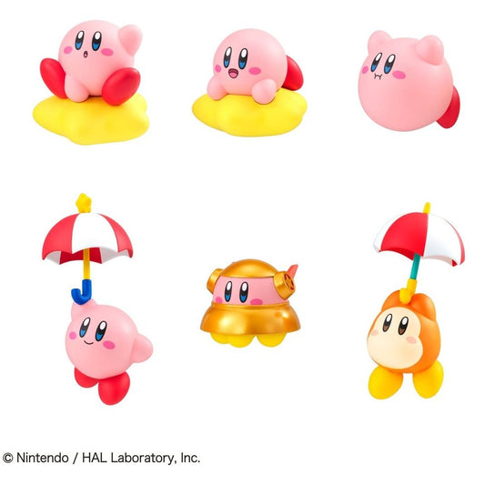 Kirby Tobimasu Sammelfiguren Blind Box Sortiment 6 / Megahouse / 5 cm