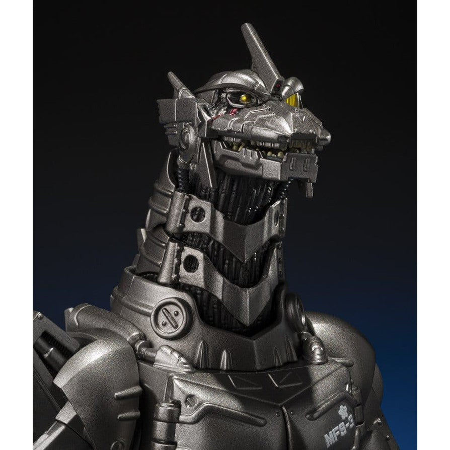 Kiryu S.H.MonsterArts Actionfigur / Heavily Armed Type & High Mobility Type / Movie Graphic Plus / Godzilla x Mothra x Mechagodzilla: Tokyo S.O.S. / Tamashii Nations / 16 cm
