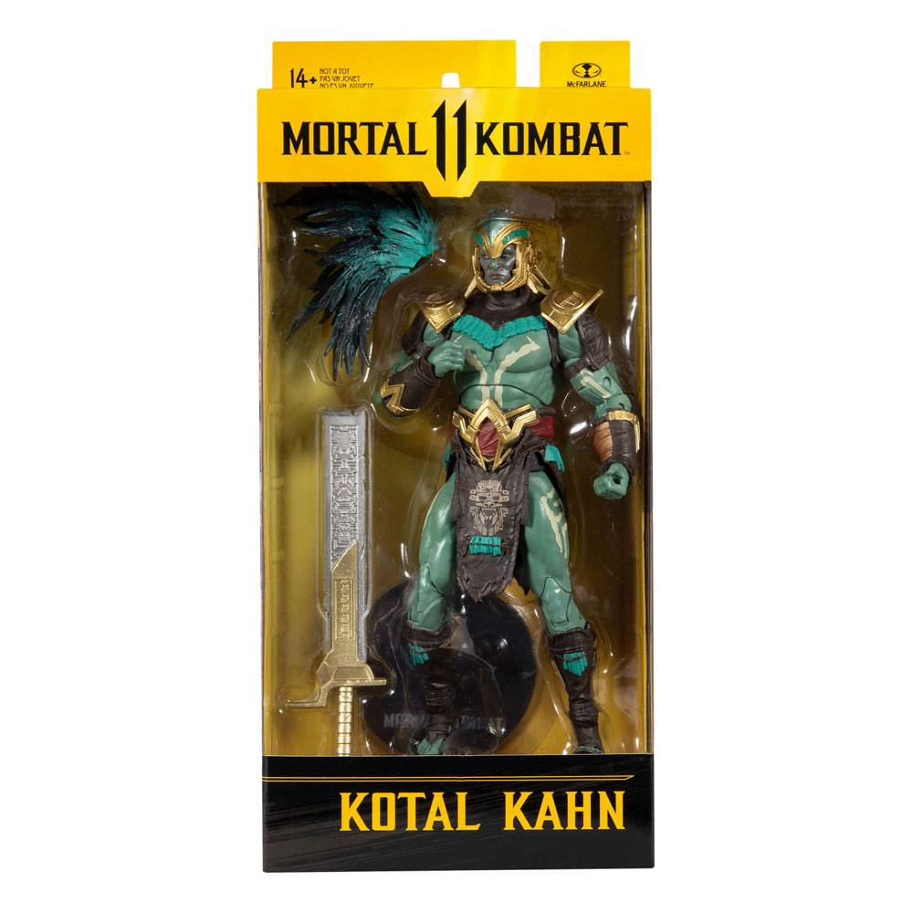Kotal Kahn Actionfigur aus Mortal Kombat, 18 cm