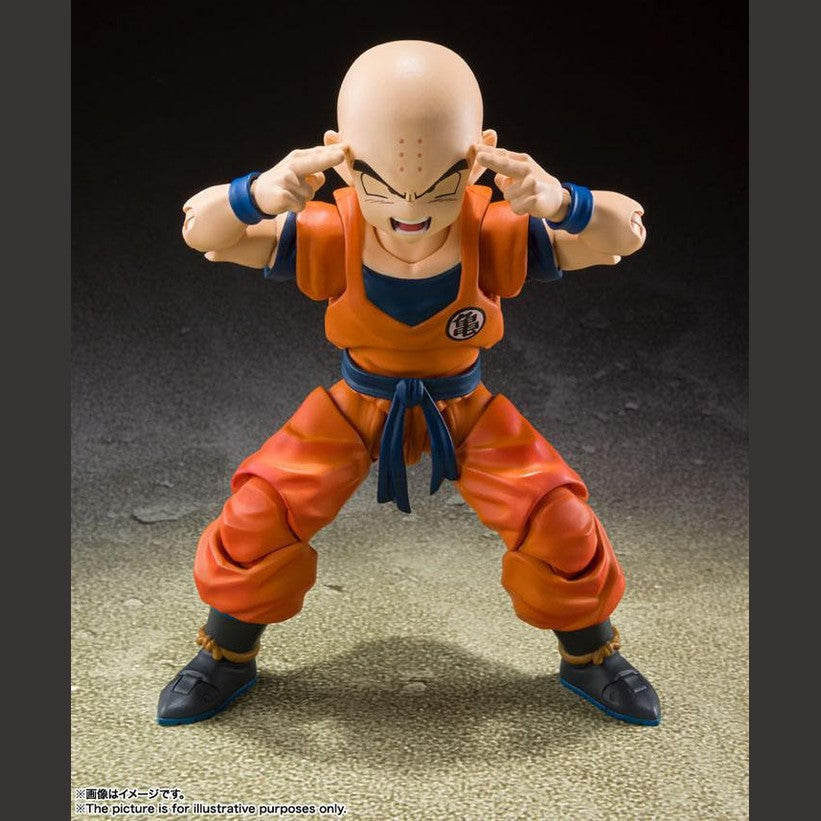 Krillin Earth's Strongest Man S.H. Figuarts Actionfigur 12 cm