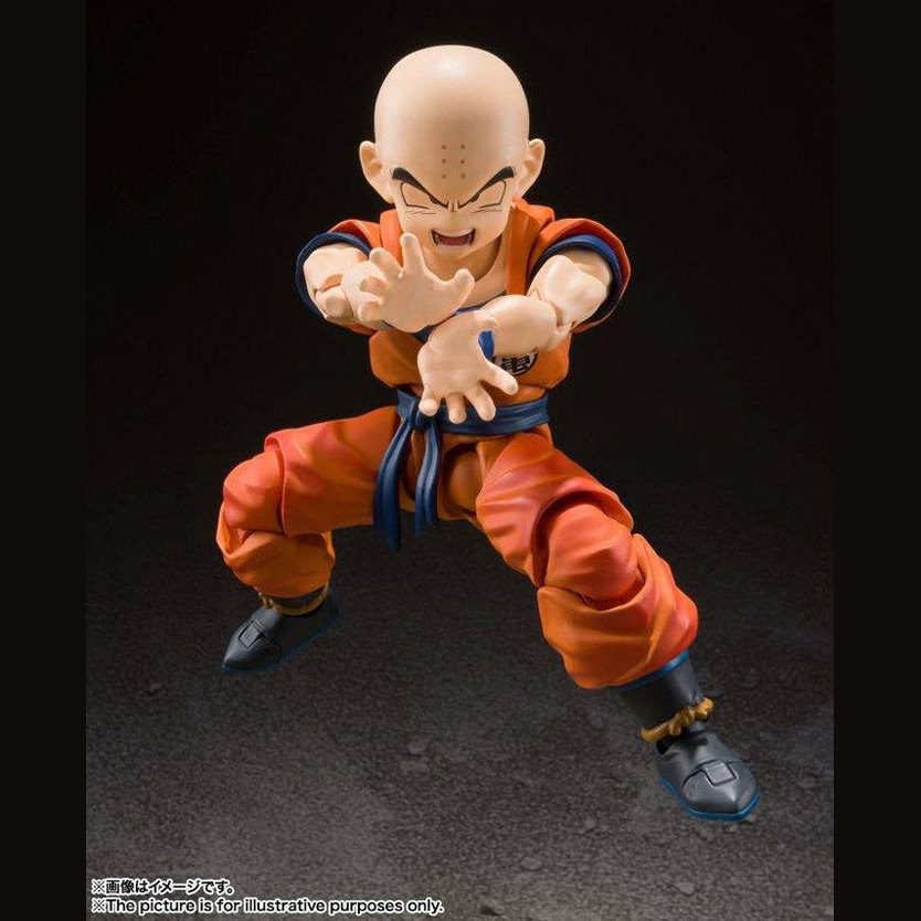 Krillin Earth's Strongest Man S.H. Figuarts Actionfigur 12 cm