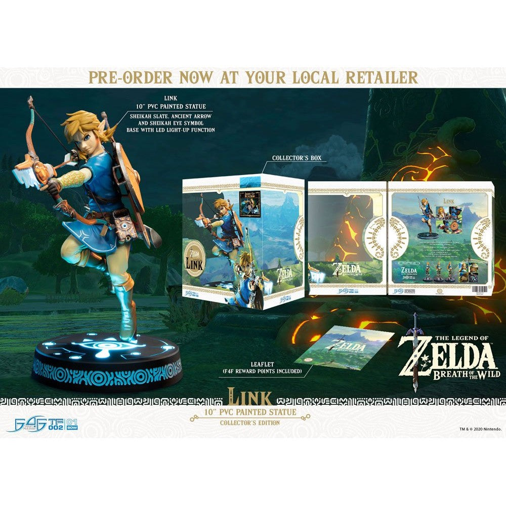 Link Collector's Edition PVC Statue 25cm aus Zelda Breath of the Wild von First 4 Figures