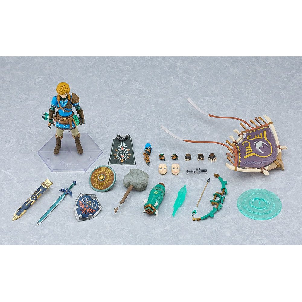 Link Figma DX Actionfigur / The Legend of Zelda / Tears of the Kingdom / 15 cm