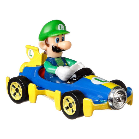 Luigi / Mario Kart Hot Wheels Diecast Modellauto