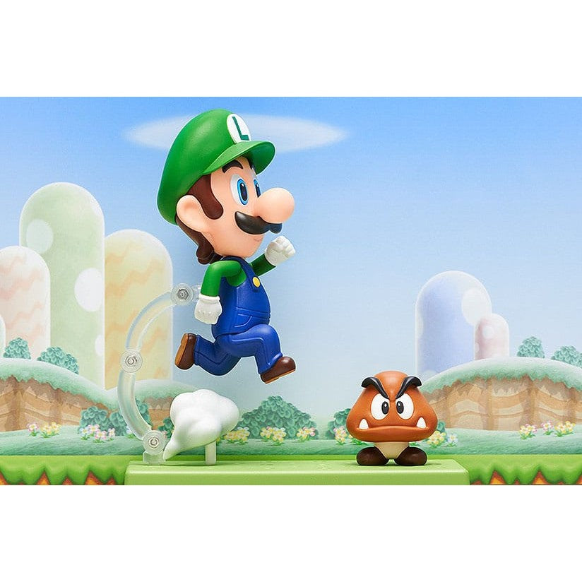 Luigi Nendoriod Actionfigur / Super Mario Bros. / 10 cm