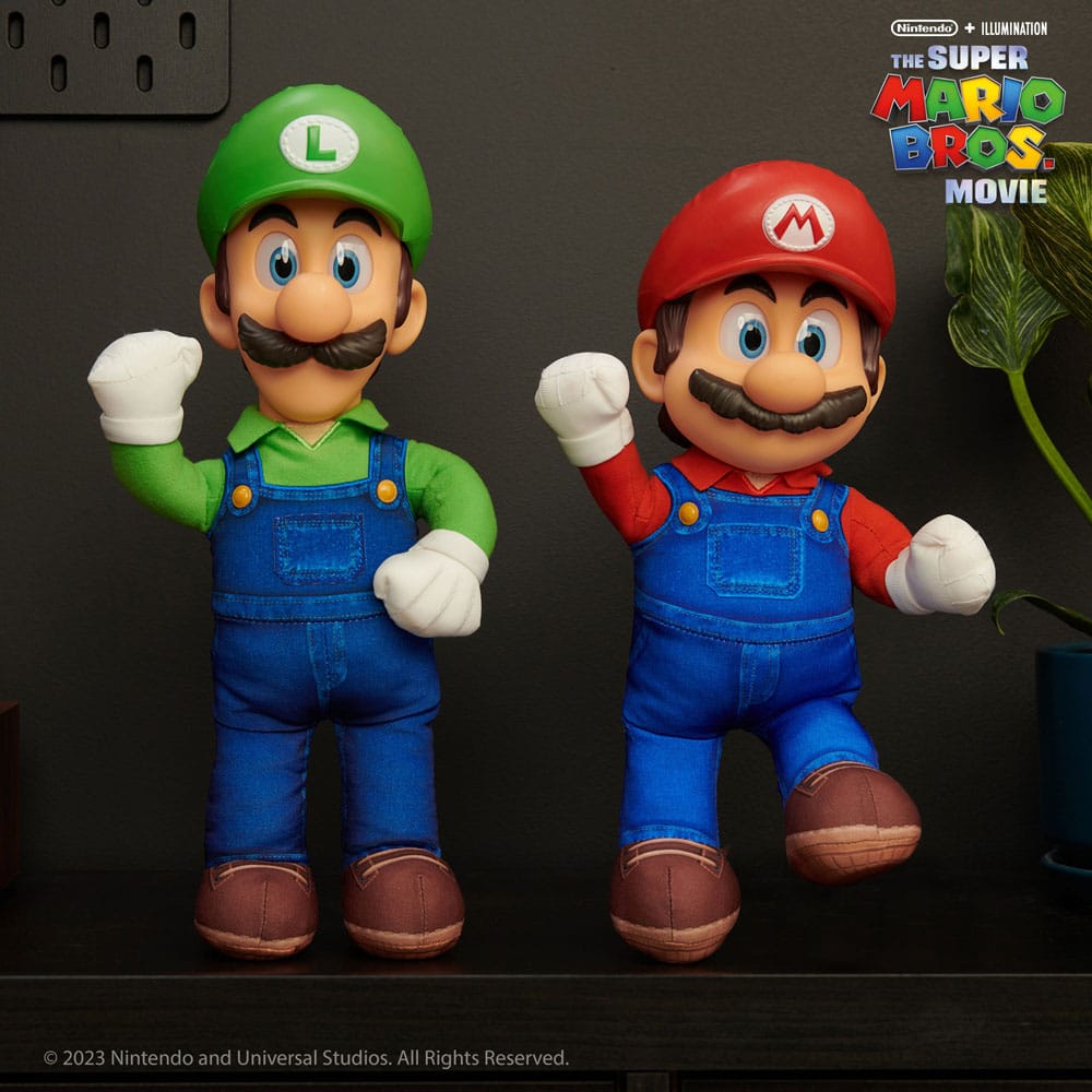 Luigi Plüsch / Super Mario Bros. Movie / 30 cm