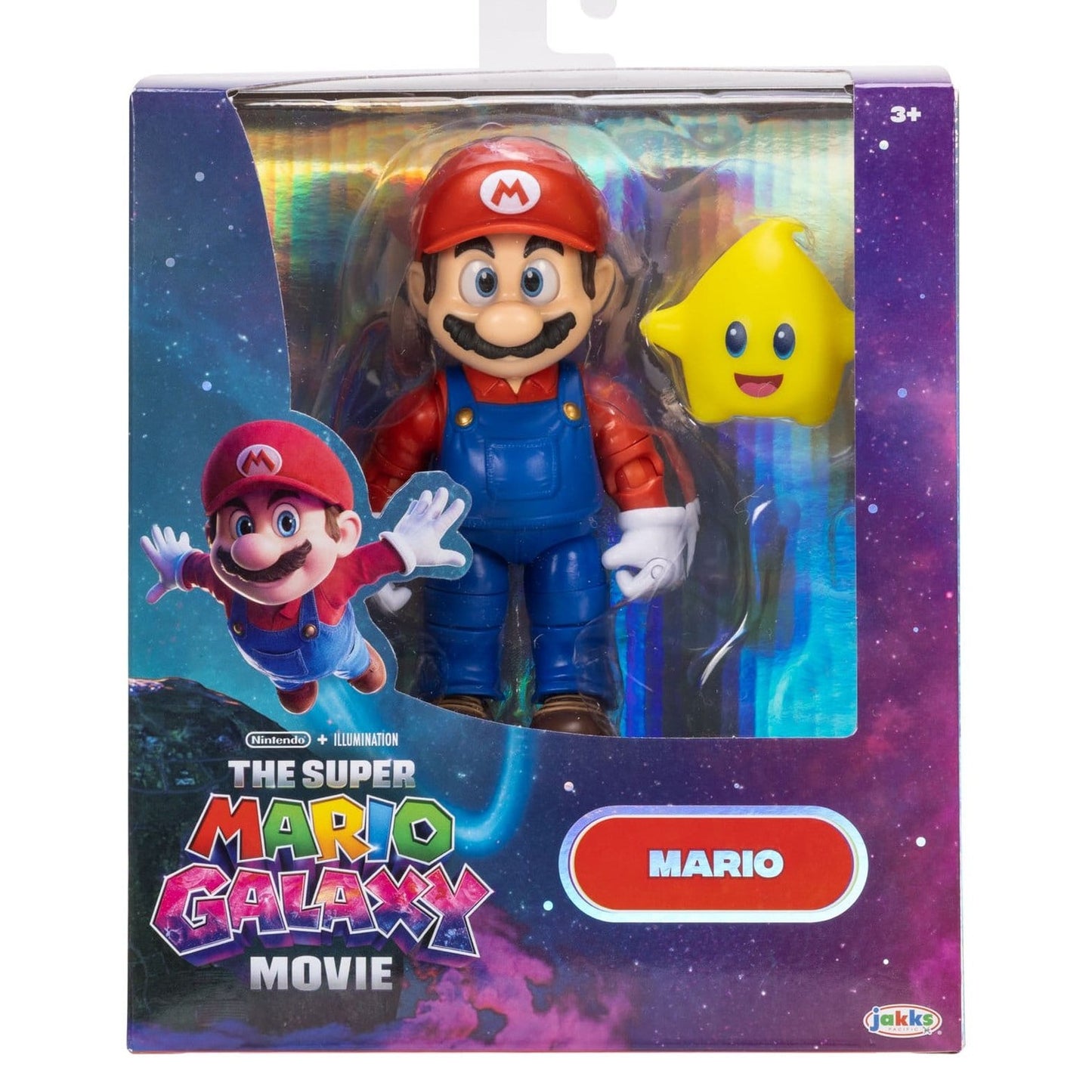Mario Actionfigur / Film Version / Der Super Mario Galaxy Film / Jakks Pacific / 13 cm