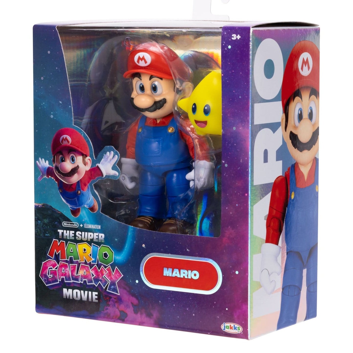 Mario Actionfigur / Film Version / Der Super Mario Galaxy Film / Jakks Pacific / 13 cm