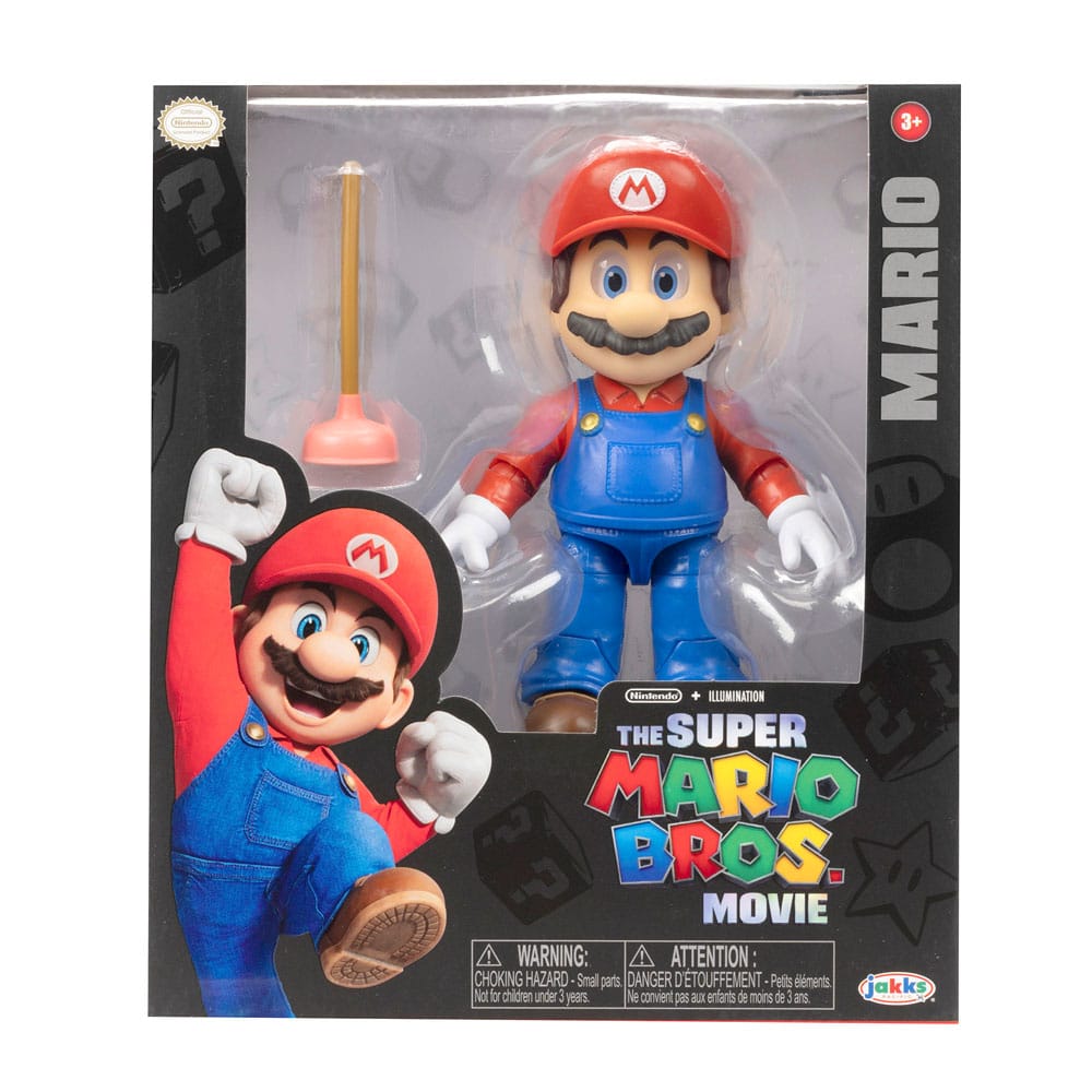 Mario Actionfigur / Super Mario Bros. Movie / 13 cm