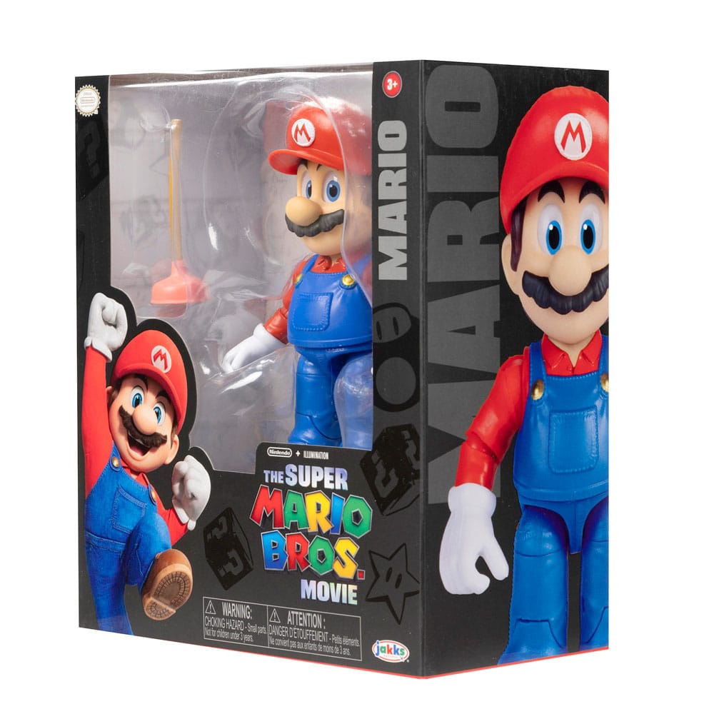 Mario Actionfigur / Super Mario Bros. Movie / 13 cm