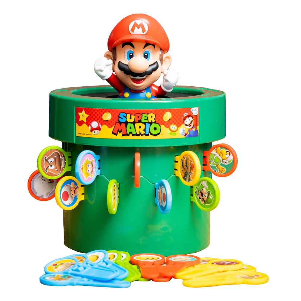 Mario Pop Up Spiel / Super Mario / Tomy