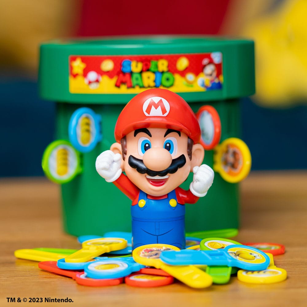 Mario Pop Up Spiel / Super Mario / Tomy