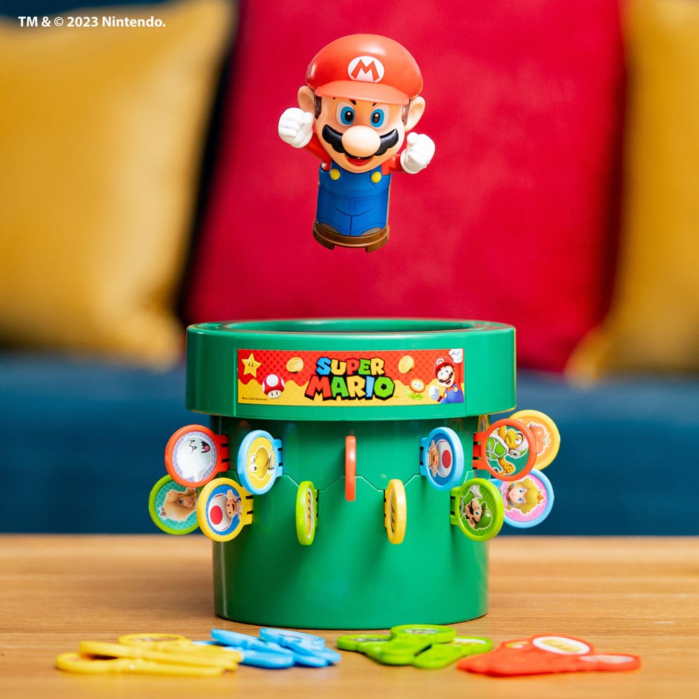 Mario Pop Up Spiel / Super Mario / Tomy