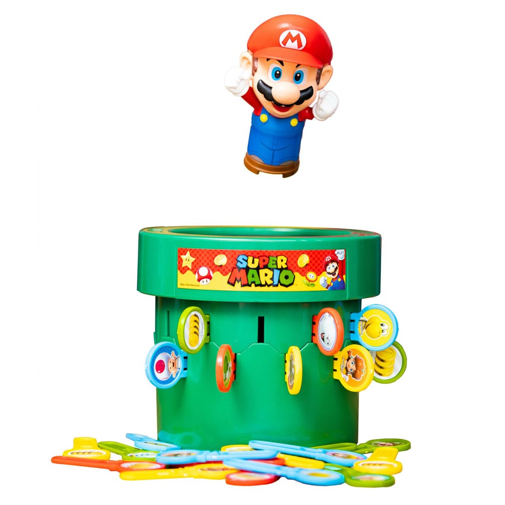Mario Pop Up Spiel / Super Mario / Tomy