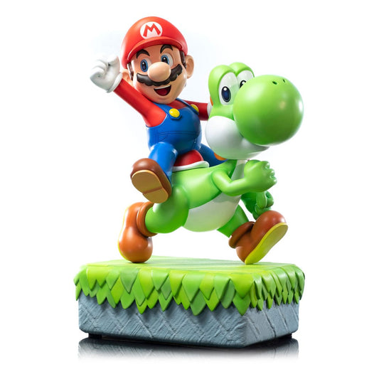 Mario & Yoshi Statue / Super Mario / First 4 Figures / 48 cm