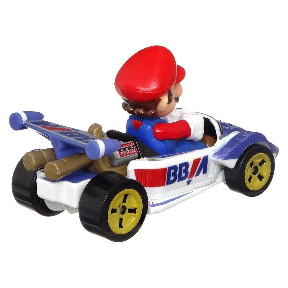 Mario im Circuit Special Die-Cast Fahrzeug / Mario Kart Hot Wheels / Mattel / 1:64