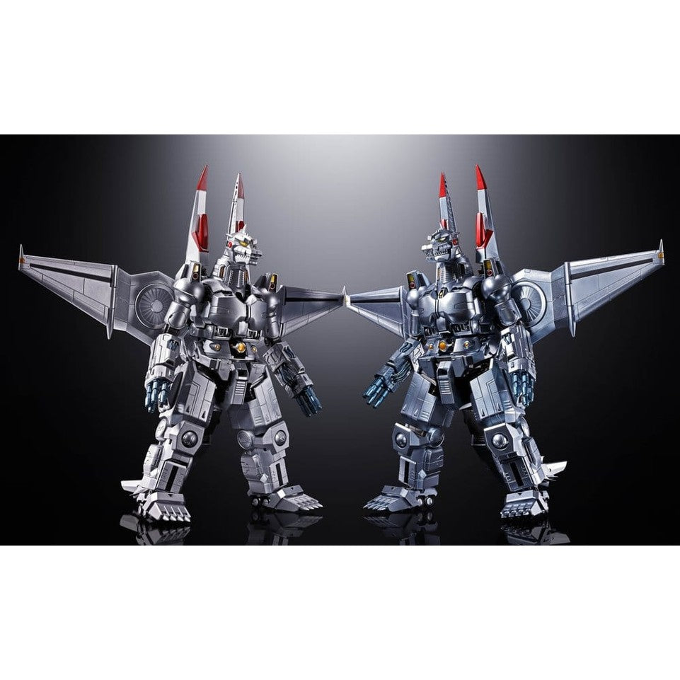 Mechagodzilla Chogokin Diecast Actionfigur / Ohrai Noriyoshi Poster Version / Godzilla / Tamashii Nations / 17 cm