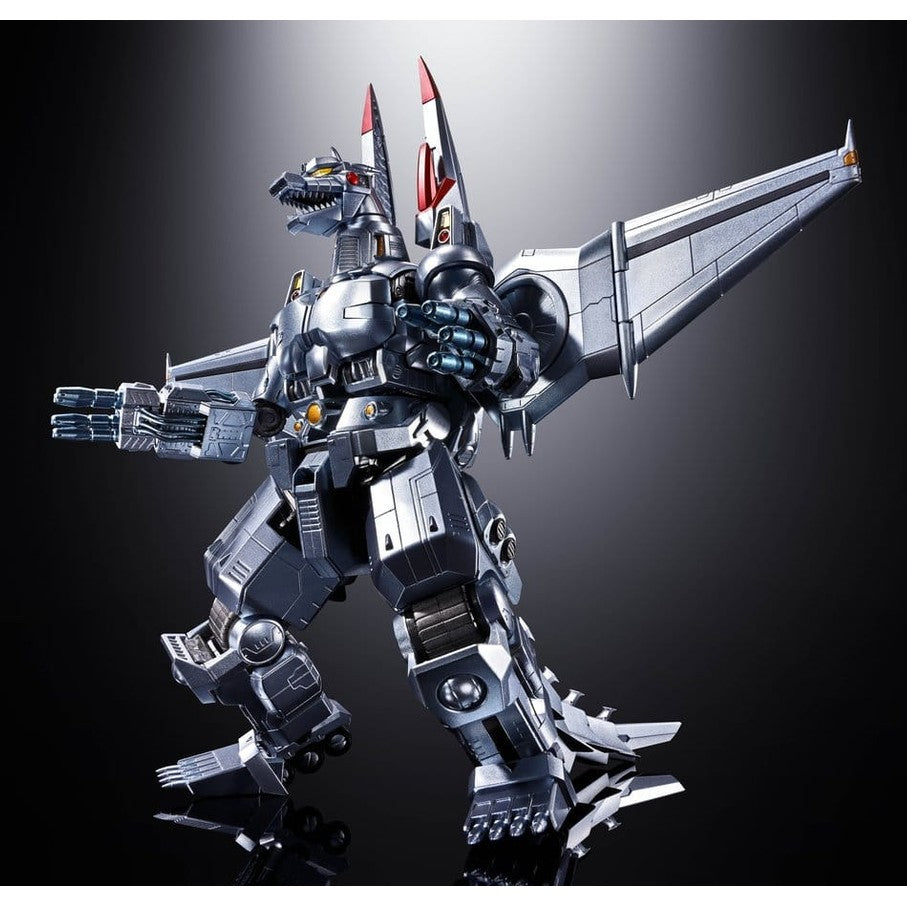 Mechagodzilla Chogokin Diecast Actionfigur / Ohrai Noriyoshi Poster Version / Godzilla / Tamashii Nations / 17 cm