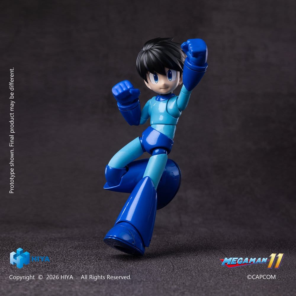 Mega Man Exquisite Basic Actionfigur / Mega Man 11 / Hiya Toys / 12 cm