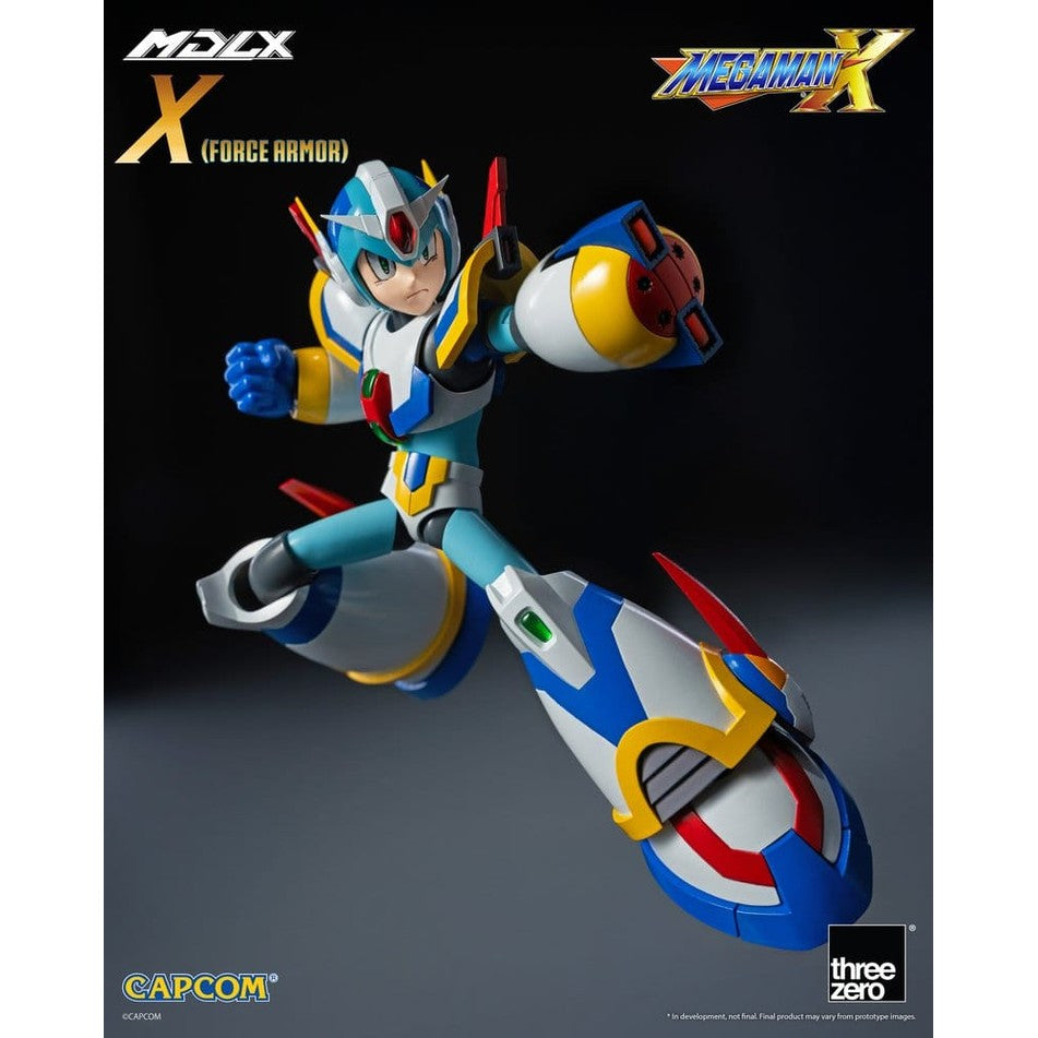 Mega Man X MDLX Actionfigur / Force Armor / Mega Man X / ThreeZero / 12 cm