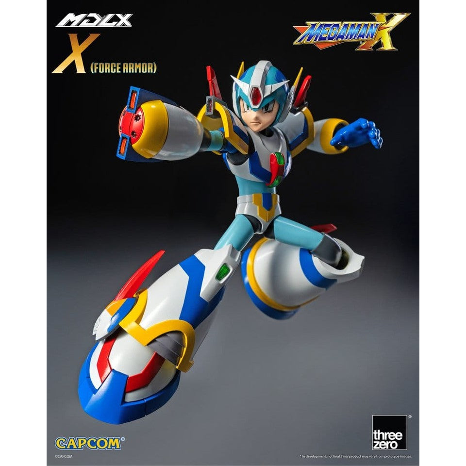 Mega Man X MDLX Actionfigur / Force Armor / Mega Man X / ThreeZero / 12 cm
