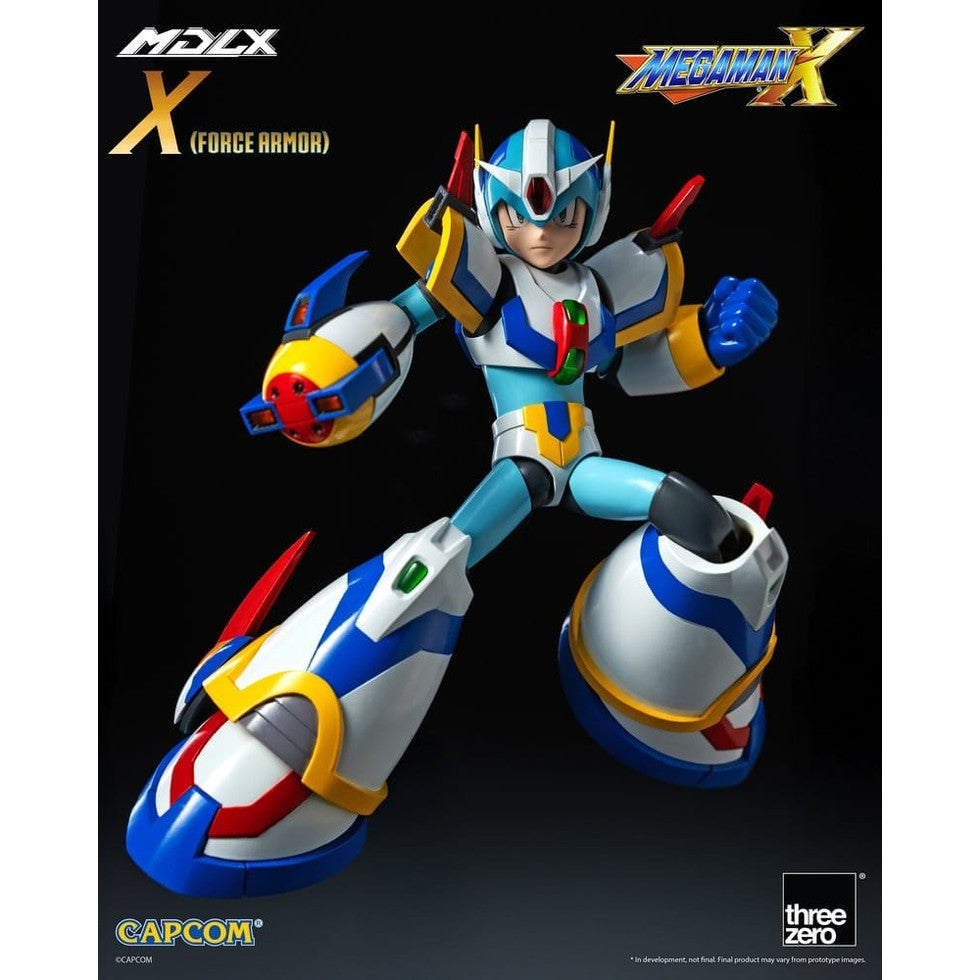 Mega Man X MDLX Actionfigur / Force Armor / Mega Man X / ThreeZero / 12 cm