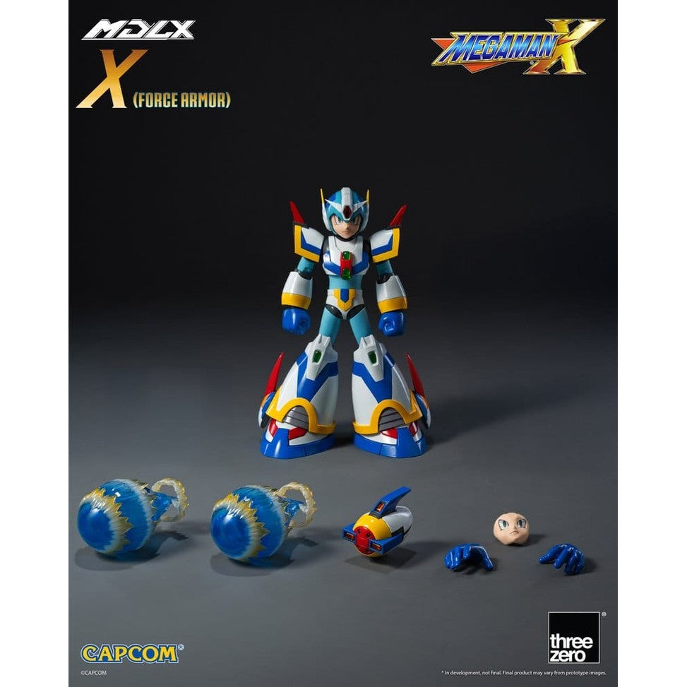 Mega Man X MDLX Actionfigur / Force Armor / Mega Man X / ThreeZero / 12 cm