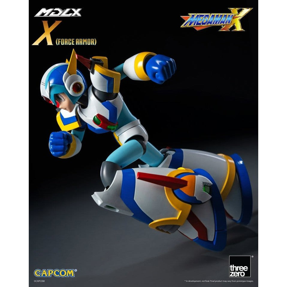 Mega Man X MDLX Actionfigur / Force Armor / Mega Man X / ThreeZero / 12 cm