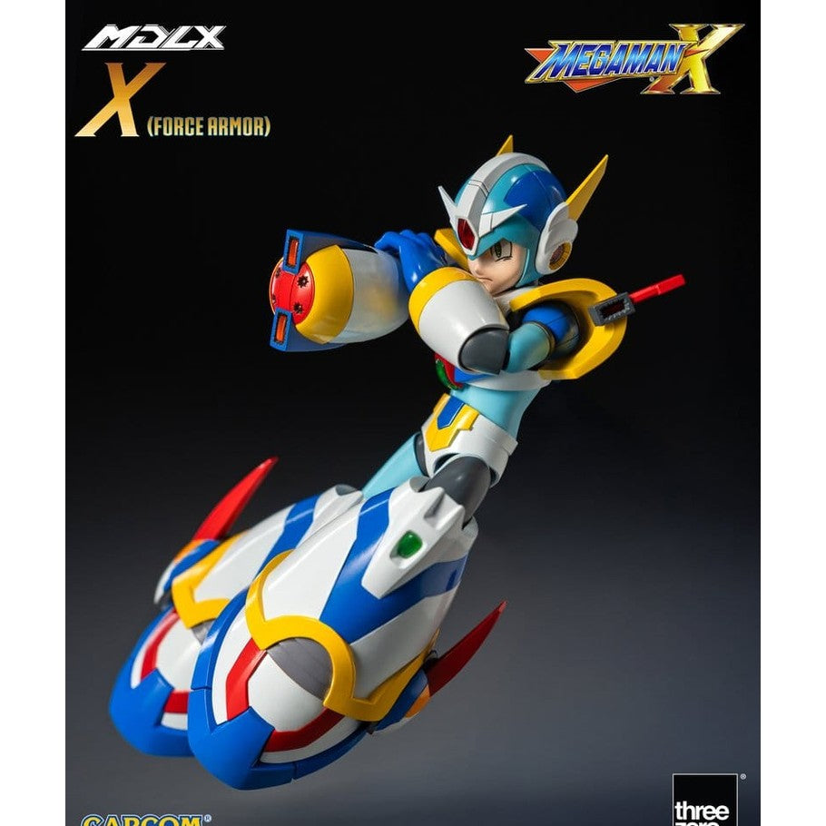 Mega Man X MDLX Actionfigur / Force Armor / Mega Man X / ThreeZero / 12 cm