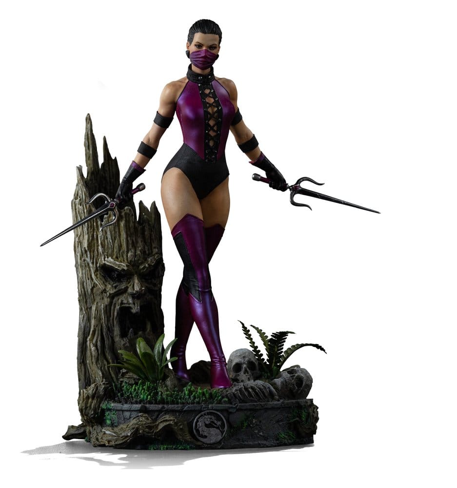 Mileena Resin Statue / Mortal Kombat / Iron Studios Art Scale / 22 cm